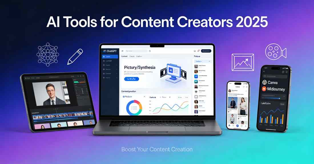 Best AI Tools for Content Creators 2025