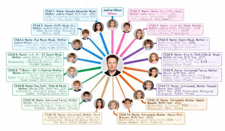 Elon Musk Children 2025: Names, Relationships, Lifestyle & Financial